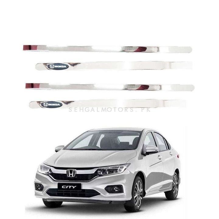 Honda City Door Moulding Chrome - Model 2021-2022