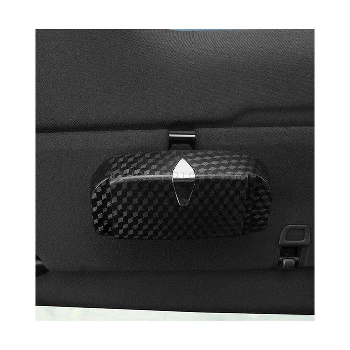 Car Sunshade / Sun Shade Sunglasses Holder Storage Box- Multi