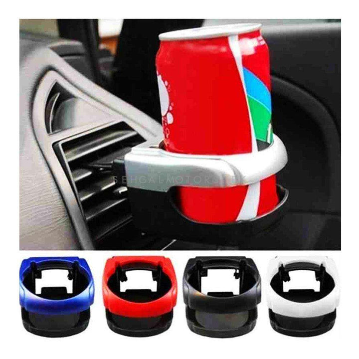 Multifunction Plastic Air Outlet Clip Car Cup Holder - Multi