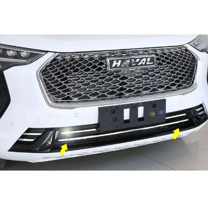 Haval Jolion Front Grille Lower Chrome Trims - Model 2021-2024