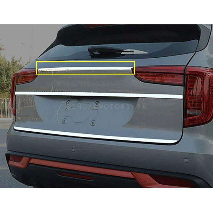 Haval Jolion Rear Trunk Chrome Garnish Upper - Model 2021-2024