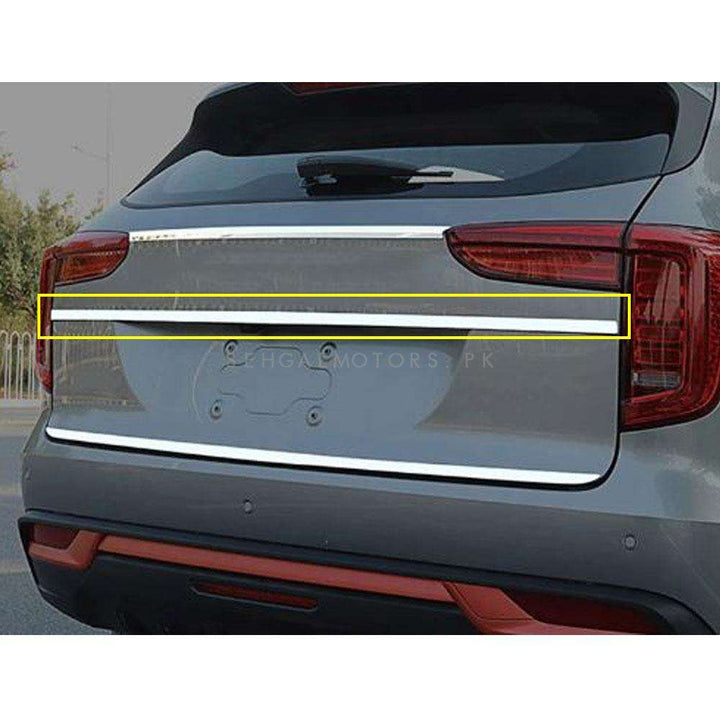 Haval Jolion Rear Trunk Chrome Garnish Middle - Model 2021-2024