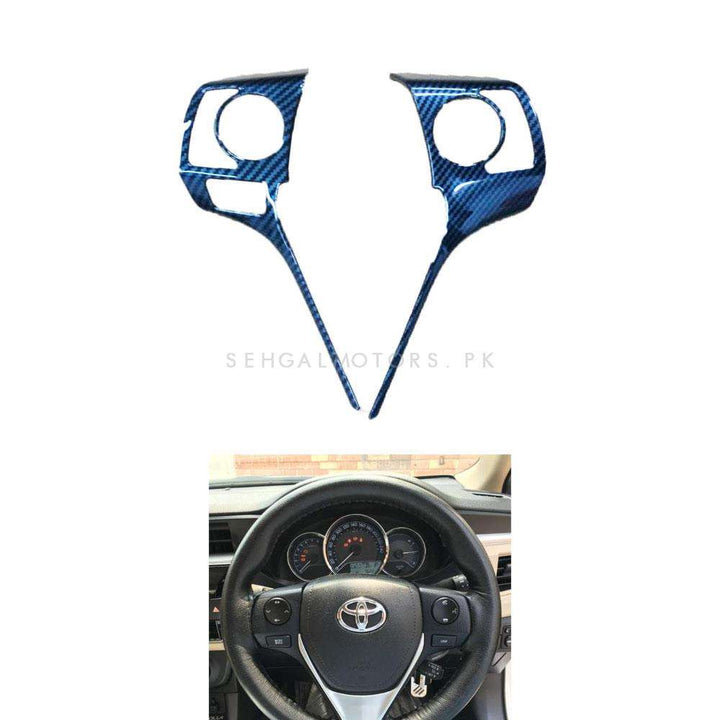 Toyota Corolla GLI Multimedia Steering Carbon Fiber Trim - Model 2008-2012