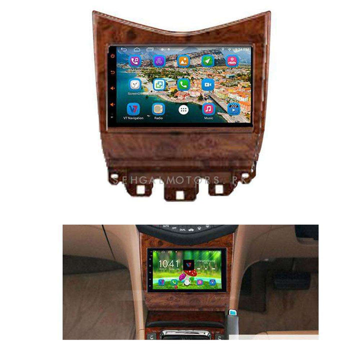 Honda Accord CM5 Android LCD Brown 10 Inches - Model 2002-2007