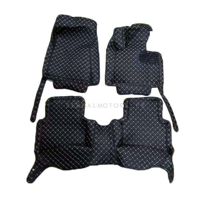 KIA Sportage / Hyundai Tucson 7D Floor Mats - Black - 3 Pcs - Model 2019-2025