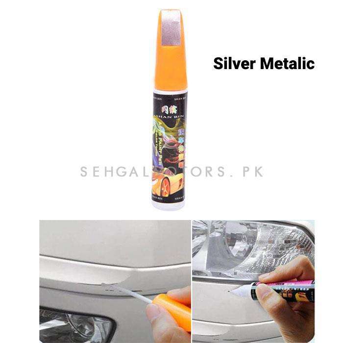 Scratch Filling Paint Color Pen Silver Metallic