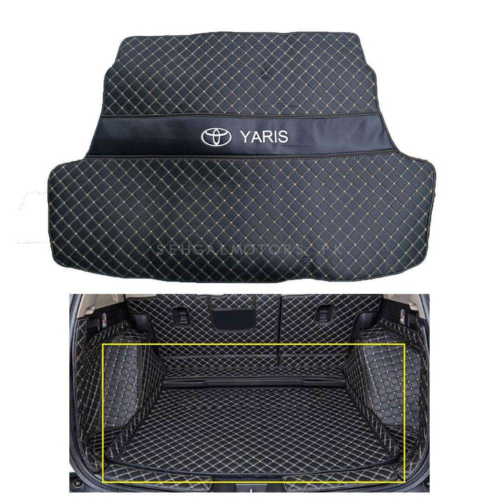 Toyota Yaris 10D Trunk Mat Black - Model 2020-2021