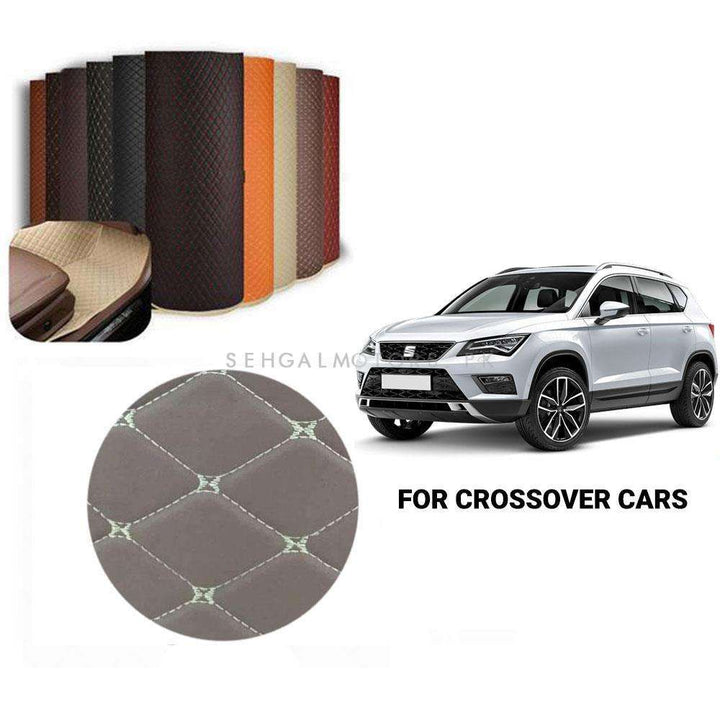 7D Brown Floor Matting For Crossover Cars 10FT