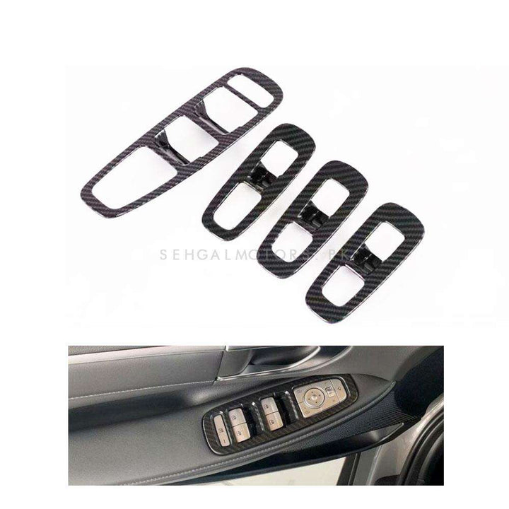 Hyundai Sonata Carbon Fiber Interior Kit - Model 2021-2024