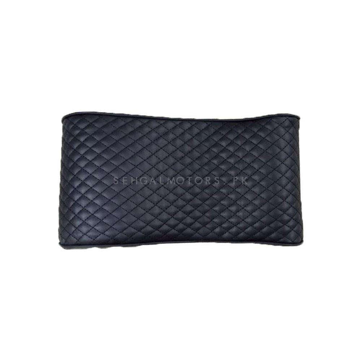 Universal Armrest Cushion Black with Phone Holder