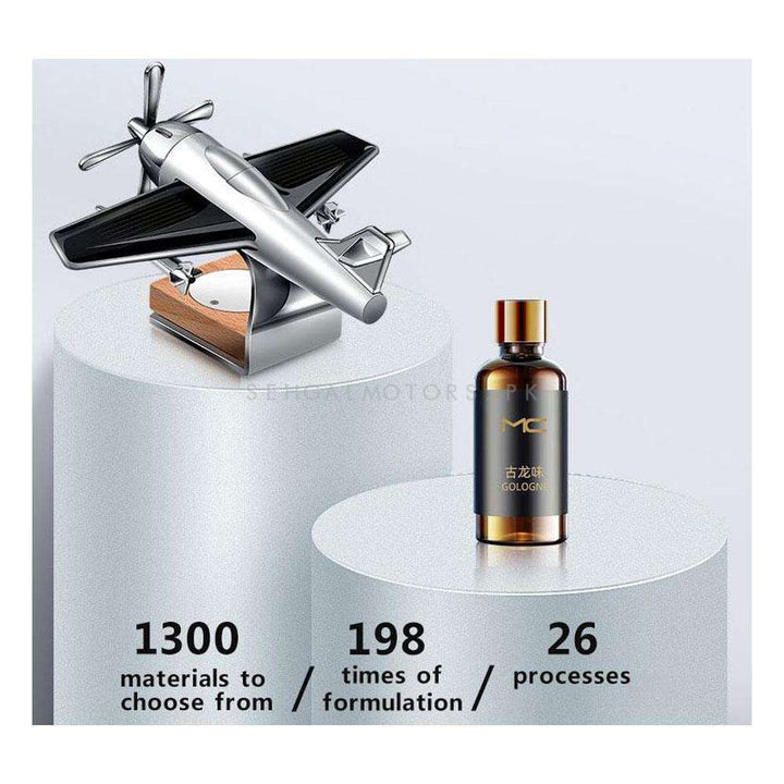 Solar Aircraft Car Perfume Car Deodorisation Fragrance Aromatherapy - Multi