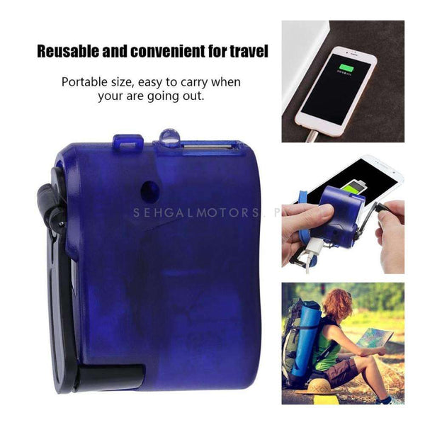 Manual USB Mobile Phone Travelling Charger