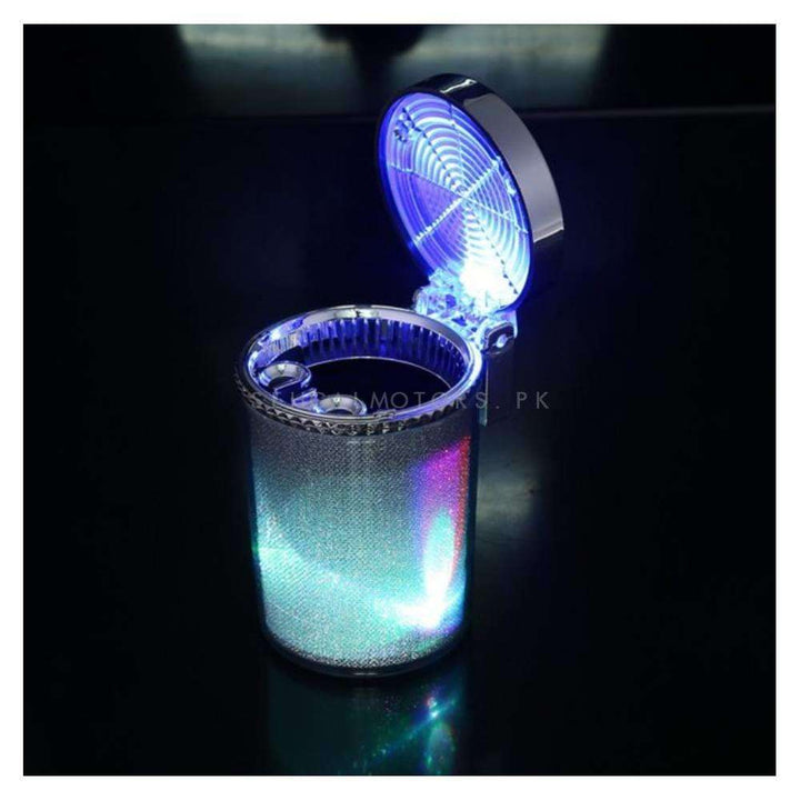 Universal Car Portable Ashtray LED Multi Color