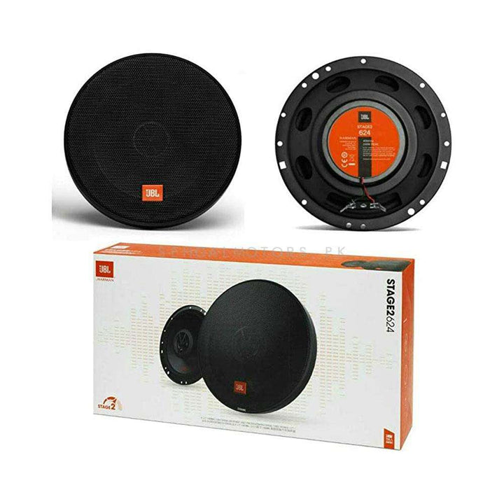 JBL Stage2 624 2 Way Coaxial Car Audio Speakers 6.5 Inches - 240W