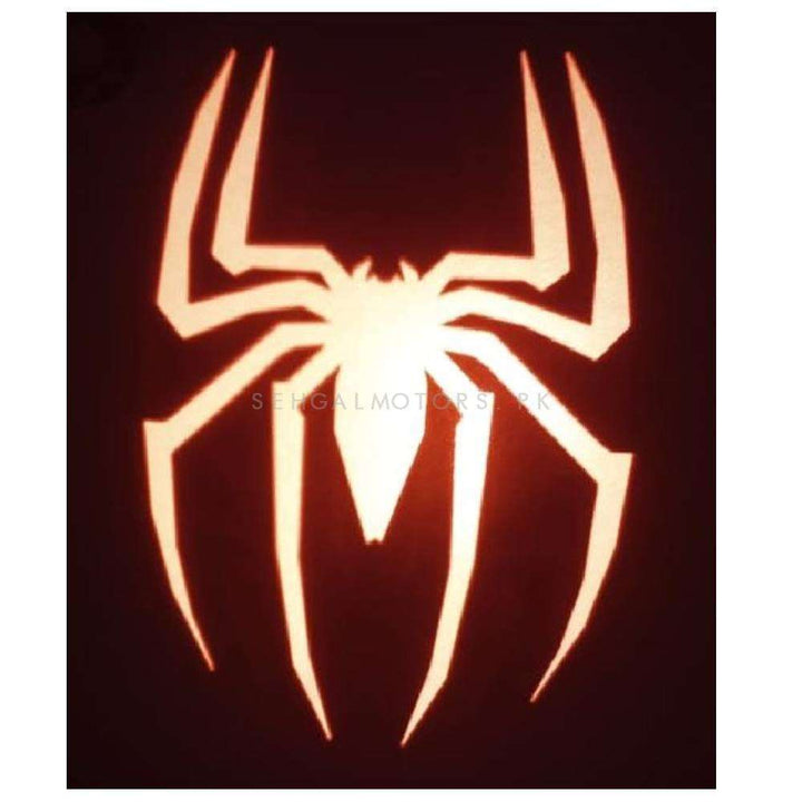 Spider Back Laser Light Shadow Logo