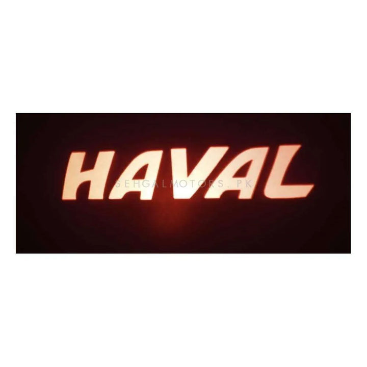 Haval Back Laser Light Shadow Logo