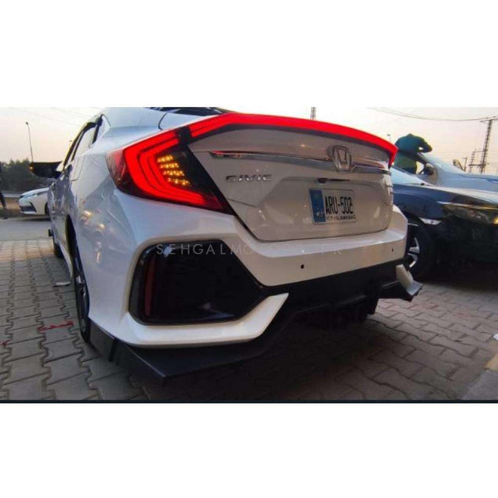 Honda Civic Body Kit Surrounded Style 2 PC - Model 2016-2021