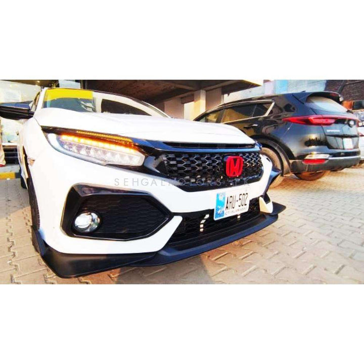 Honda Civic Body Kit Surrounded Style 2 PC - Model 2016-2021