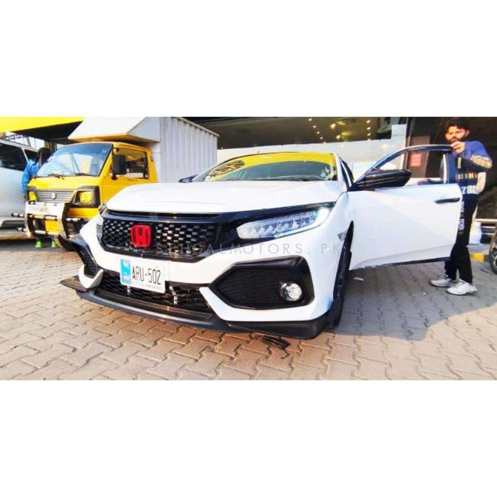 Honda Civic Body Kit Surrounded Style 2 PC - Model 2016-2021