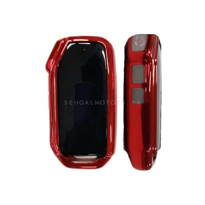 KIA  Alpha TPU Plastic Protection Key Cover Red - Model 2021-2022