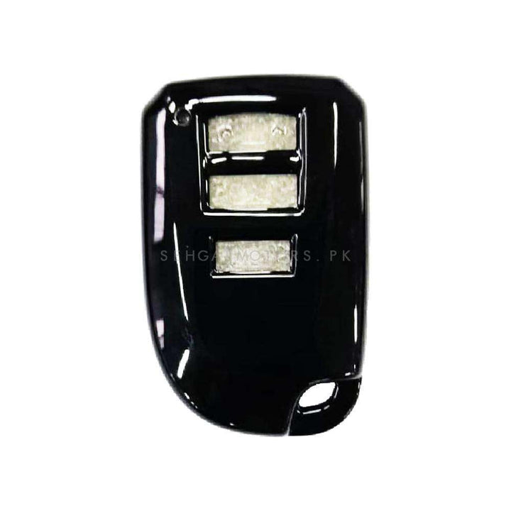 Toyota Yaris TPU Plastic Protection Key Cover Black - Model 2021-2022