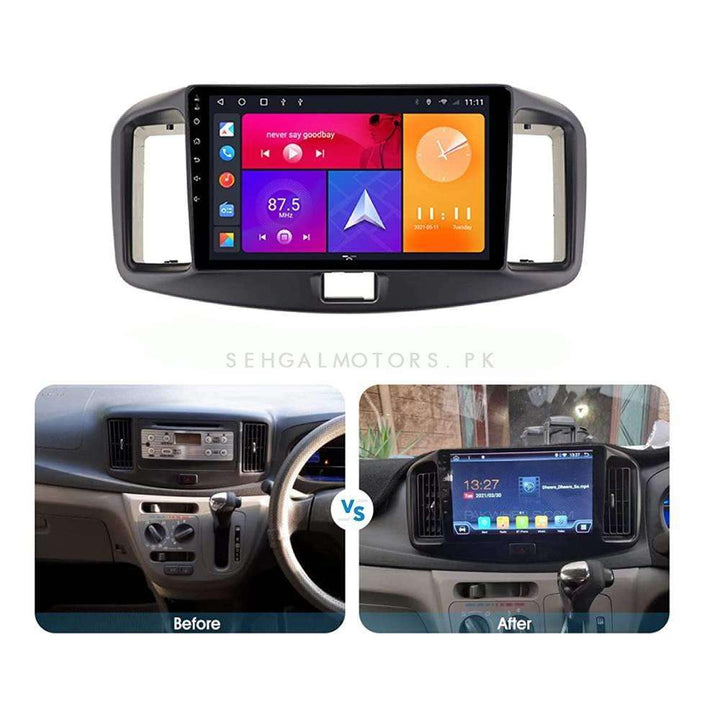 Daihatsu Mira Android LCD Black 10 Inches - Model 2006-2018