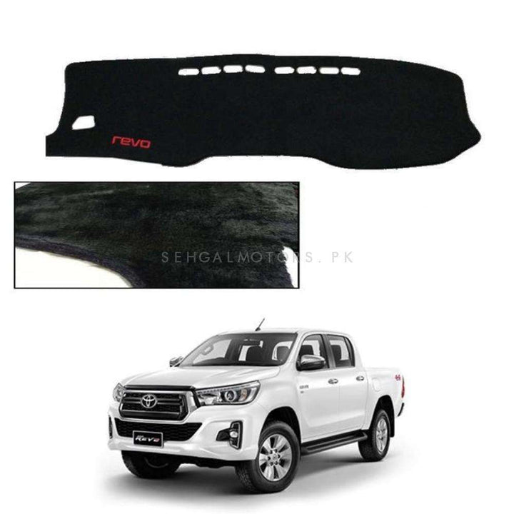 Toyota Hilux Revo/Rocco Dashboard Carpet Velvet Black