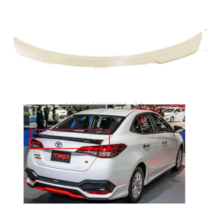 Toyota Yaris Trd Style Spoiler - Model 2020-2022