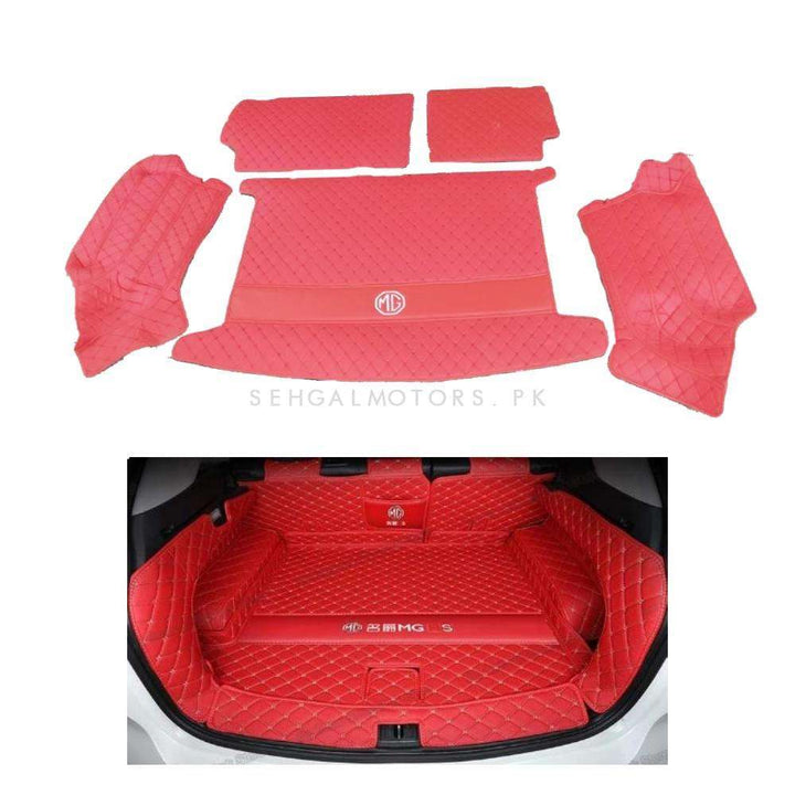 MG HS 10D Trunk Liner Red 5 Pcs - Model 2020-2021