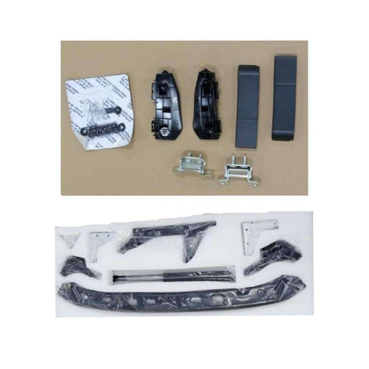 Toyota Land Cruiser LC200 Iron Fitting Parts (Fender Shield, Engine Shield, Back Bumper Protector, Complete Fittings), Back Chrome Garnish