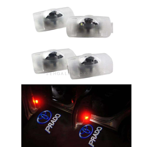 Toyota Prado 3D Car Logo Door Side Laser Shadow Light