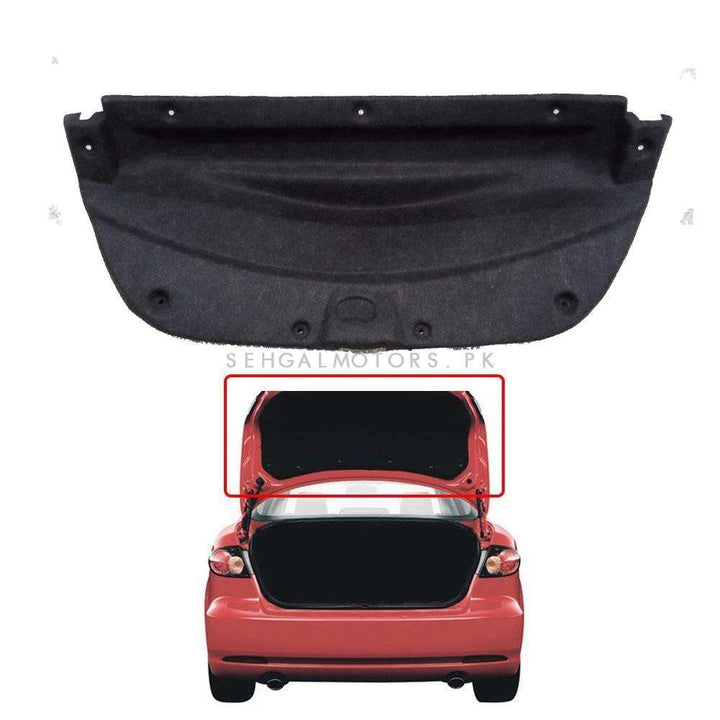 Honda Civic 5D Black Trunk Liner Cover - Model 2016-2021