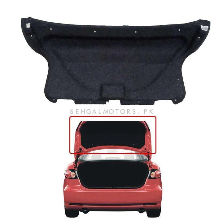 Honda City 5D Black Trunk Liner Cover - Model 2008-2020