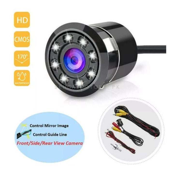 Universal 8 Led Round Camera