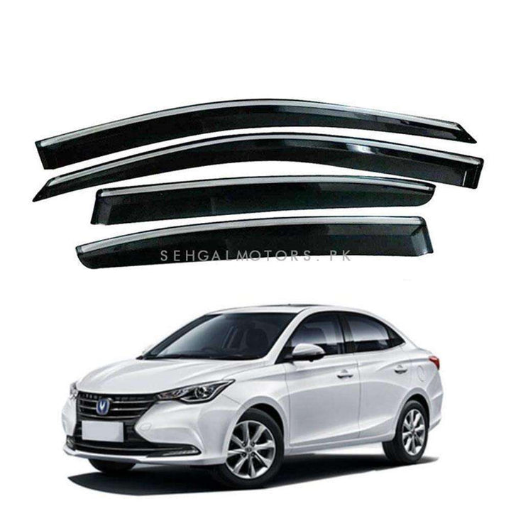 Changan Alsvin TXR Air Press Sun Visor With Chrome- Model 2021-2024