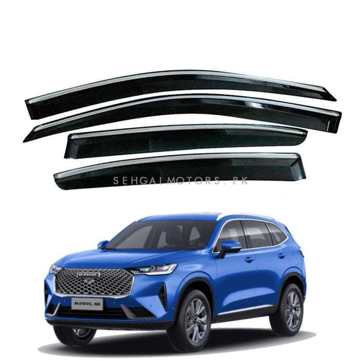 Haval Jolion TXR Air Press Sun Visor With Chrome 6 Pcs - Model 2021-2024