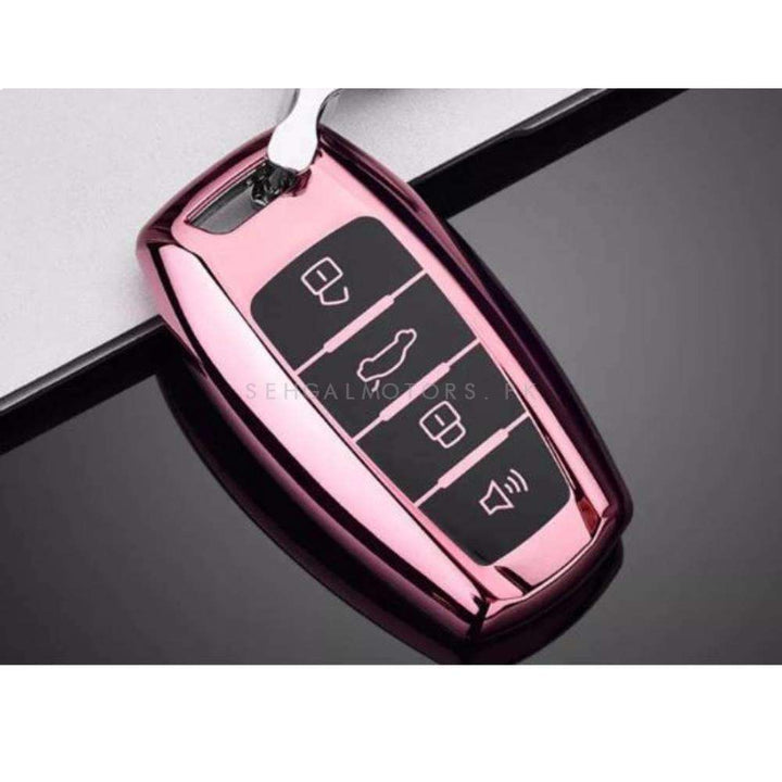 Haval Jolion / H6 TPU Plastic Protection Key Cover Peach - Model 2021-2024