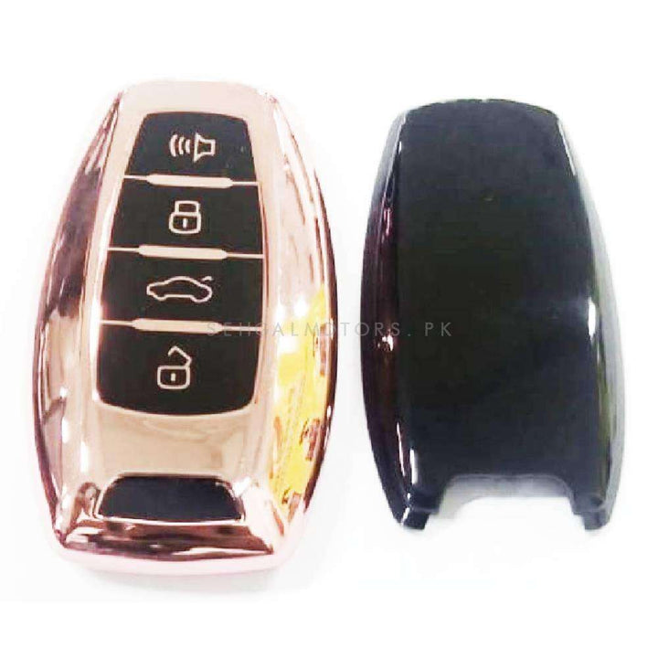 Haval Jolion / H6 TPU Plastic Protection Key Cover Peach - Model 2021-2024