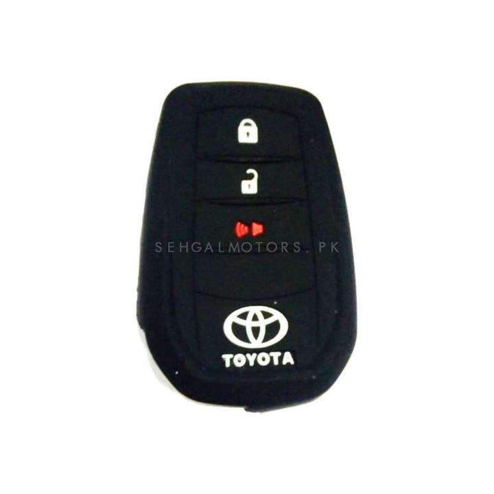 Toyota Hilux Revo/Rocco Push Start PVC Silicone Protection Key Cover 3 Buttons