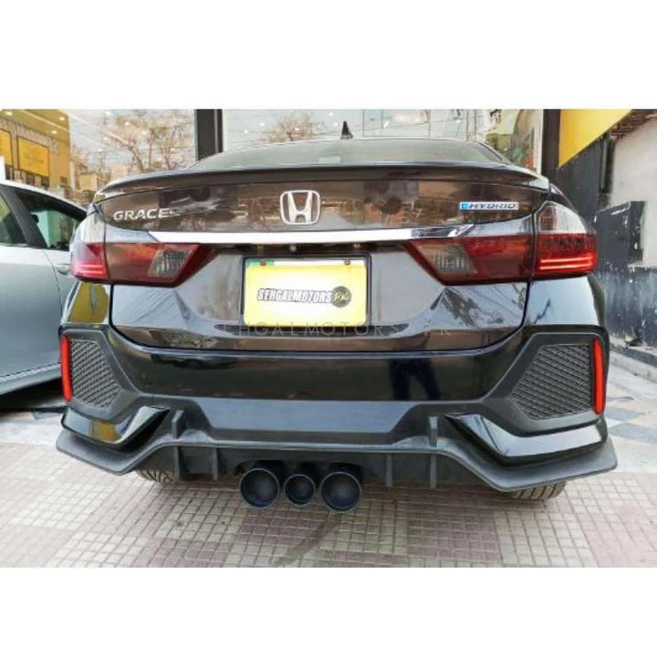 Honda Grace Type R Style BodyKit Front and Rear Bumper 2PC - Model 2017-2020