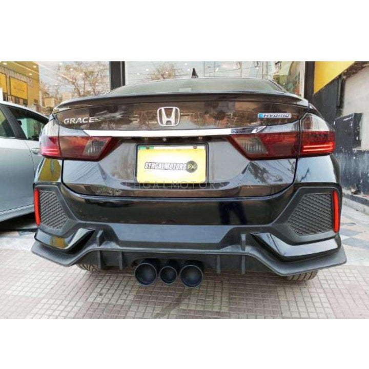 Honda Grace Type R Style BodyKit Front and Rear Bumper 2PC - Model 2017-2020