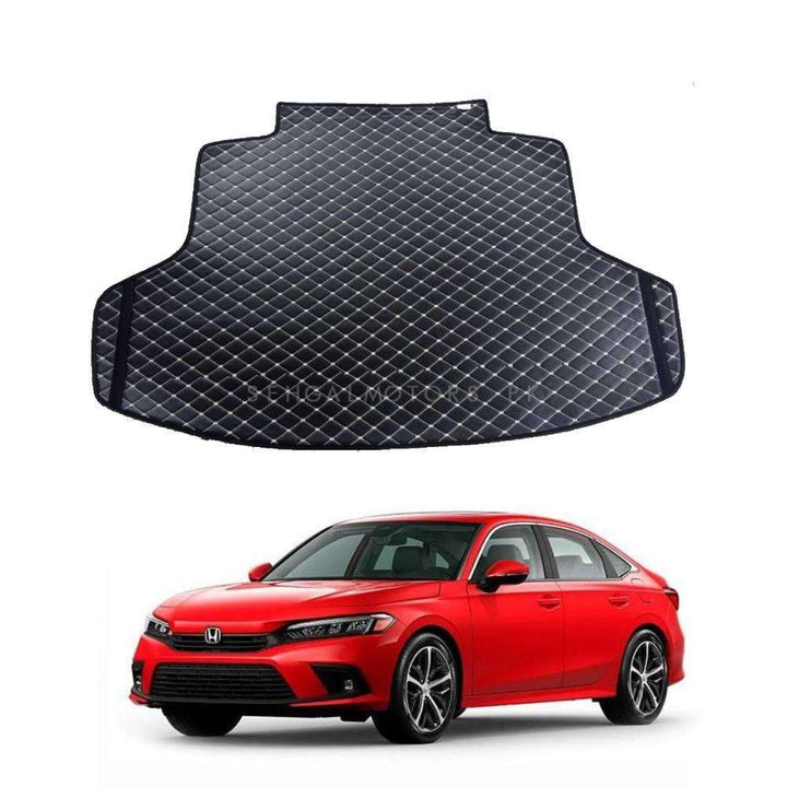 Honda Civic 7D Trunk Mat Mix Thread - Model 2022-2023