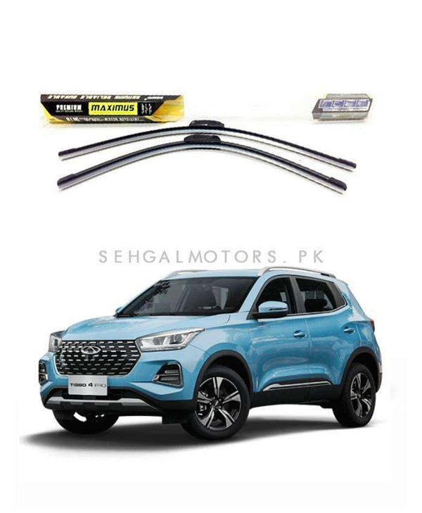 Chery Tiggo 4 Pro Maximus Premium Silicone Wiper Blades - Model 2022-2024