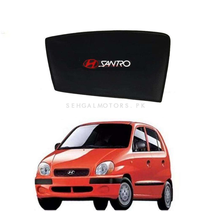 Hyundai Santro Side Sunshade With Logo - Model 2003-2014