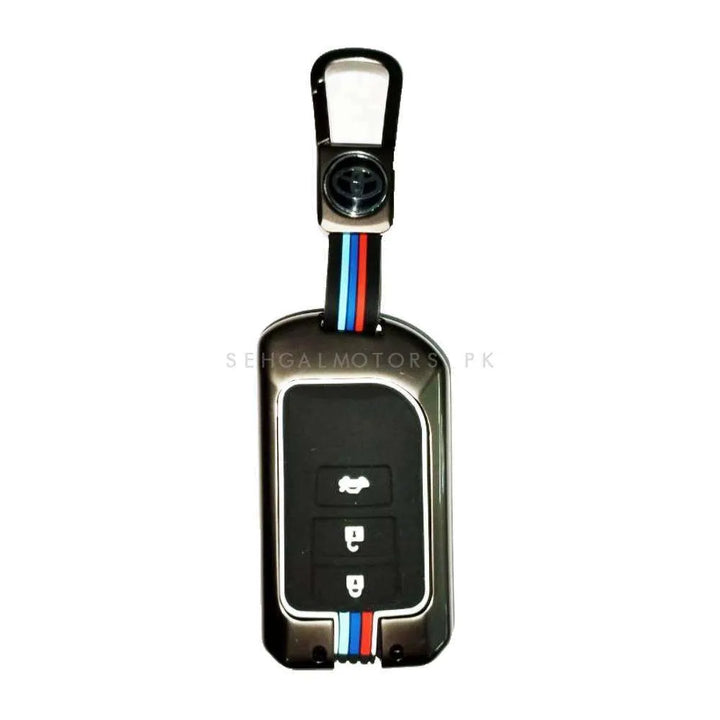 Toyota Yaris Key Cover With Metal Shell - Model 2020-2022