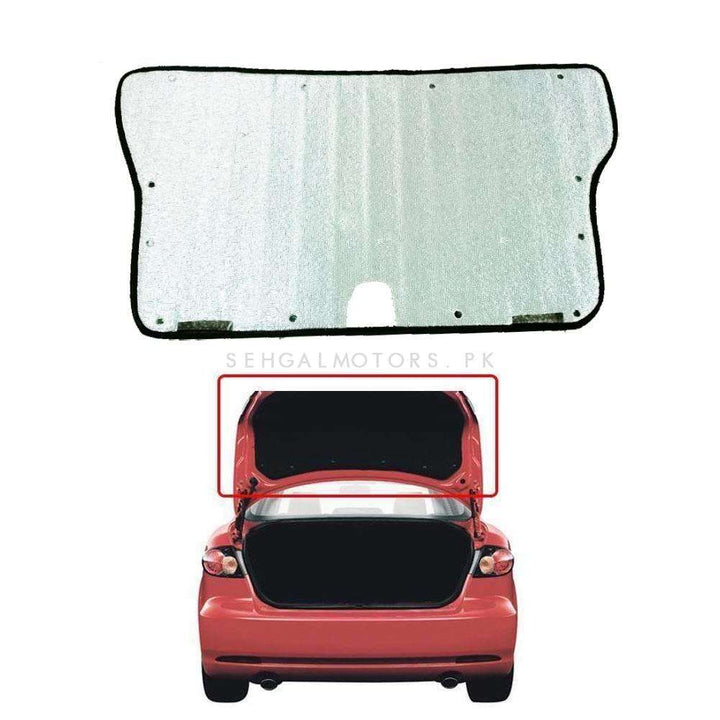 Honda City 2D Aluminum Trunk Liner Cover - Model 2021-2022