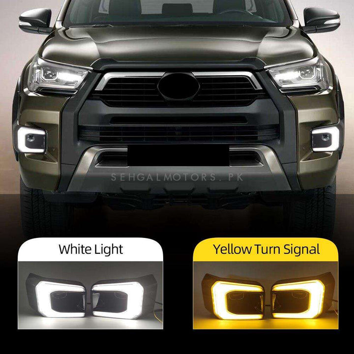 Toyota Hilux Rocco Daytime Running Front DRL - Model 2016-2022