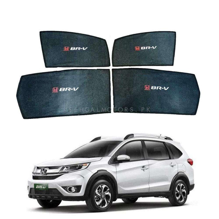 Honda BRV Side Sunshade with Logo - Model 2017-2022
