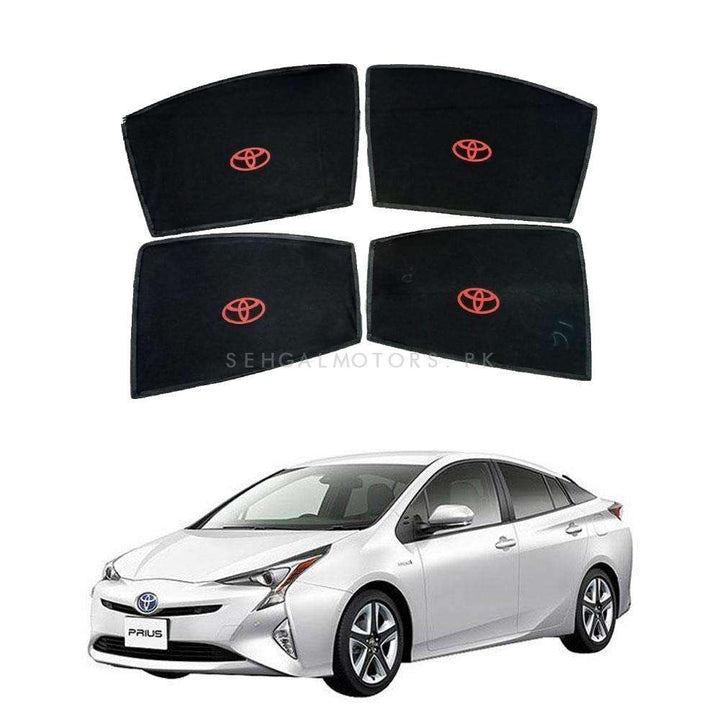 Toyota Prius Side Sunshade with Logo - Model 2016-2022