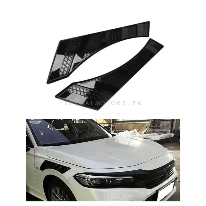 Honda Civic Side Fender Vents Air Flow - Model 2022-2023